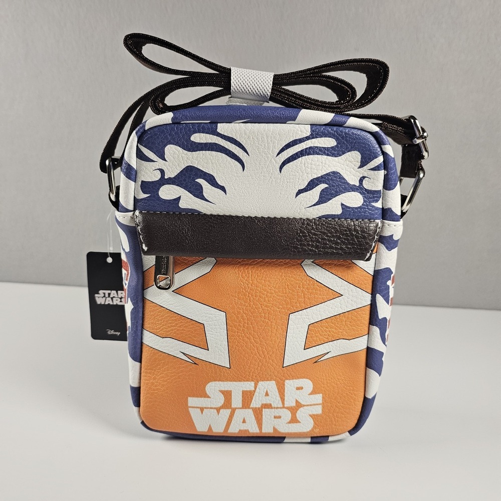 Buckle-Down Star Wars Ahsoka Tano Crossbody Bag Vegan Leather NWT
